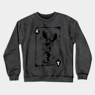 ace of spades death Crewneck Sweatshirt